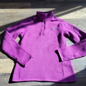Patagonia purple sweater